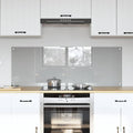 Vidaxl keuken spatscherm 2 pcs lichtgrijs 70 x 50 cm gehard glas