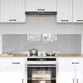 Vidaxl keuken spatscherm 2 pcs lichtgrijs 80 x 40 cm gehard glas