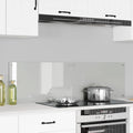 Vidaxl keuken achterwand 2 pcs doorzichtig 70 x 40 cm gehard glas