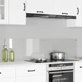 Vidaxl keuken achterwand 2 pcs doorzichtig 80 x 40 cm gehard glas