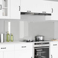 Vidaxl keuken achterwand 2 pcs doorzichtig 90 x 60 cm gehard glas