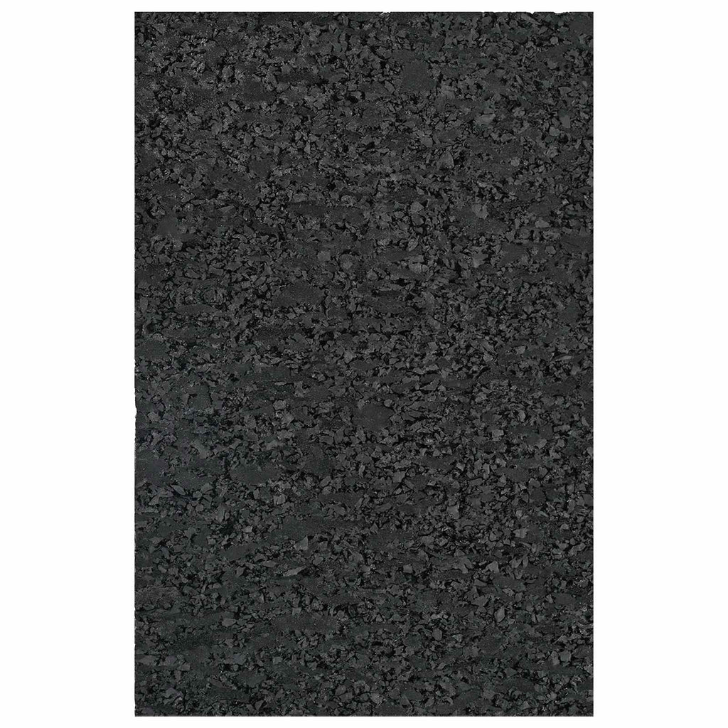 Vidaxl rubberen pad zwart rubber