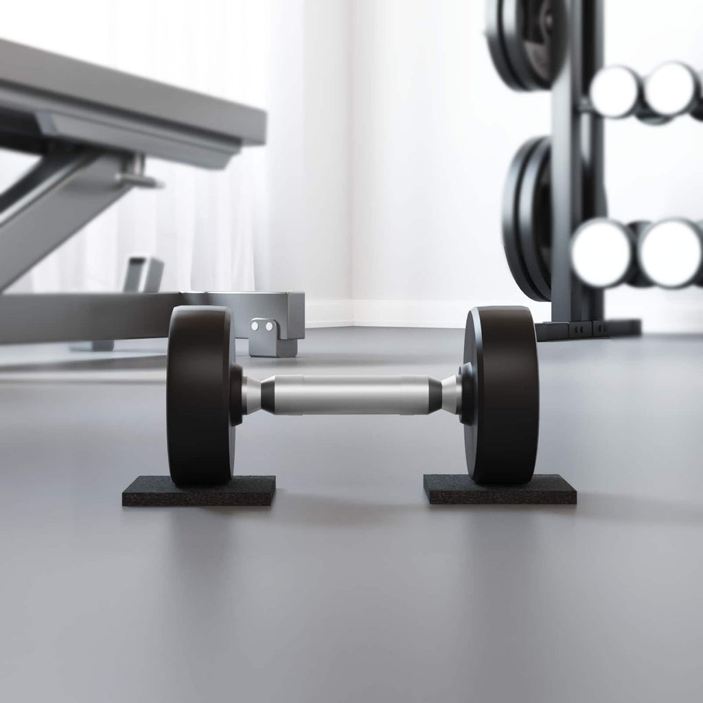 Vidaxl rubberen pad zwart rubber