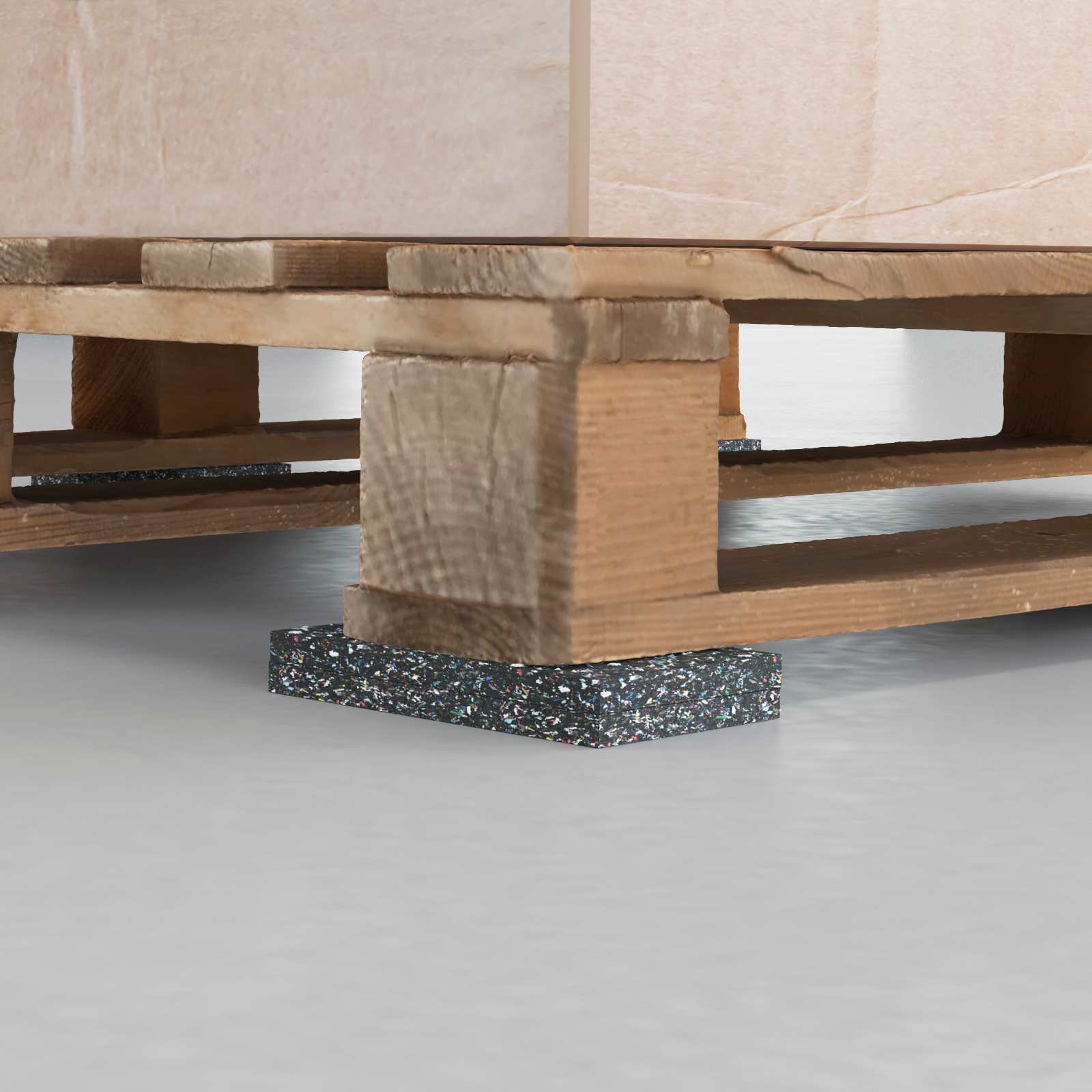 Vidaxl rubberen roller zwart 1000 x 5 x 0,3 cm rubber