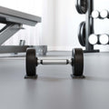 Vidaxl rubberen roller zwart rubber