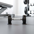 Vidaxl rubberen roller zwart rubber