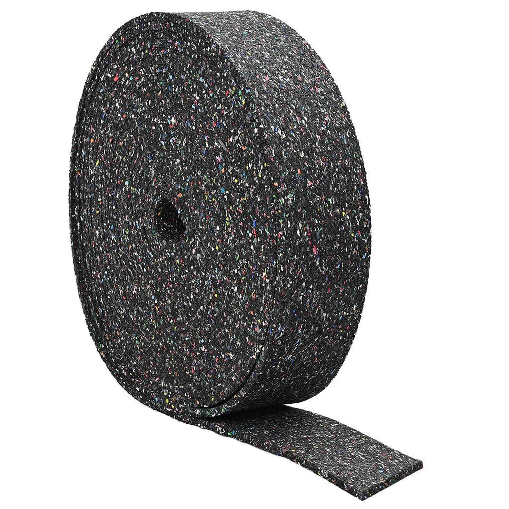 Vidaxl rubberen roller zwart 2000 x 10 x 0,6 cm rubber