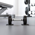 Vidaxl rubberen roller zwart rubber