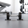 Vidaxl rubberen roller zwart rubber