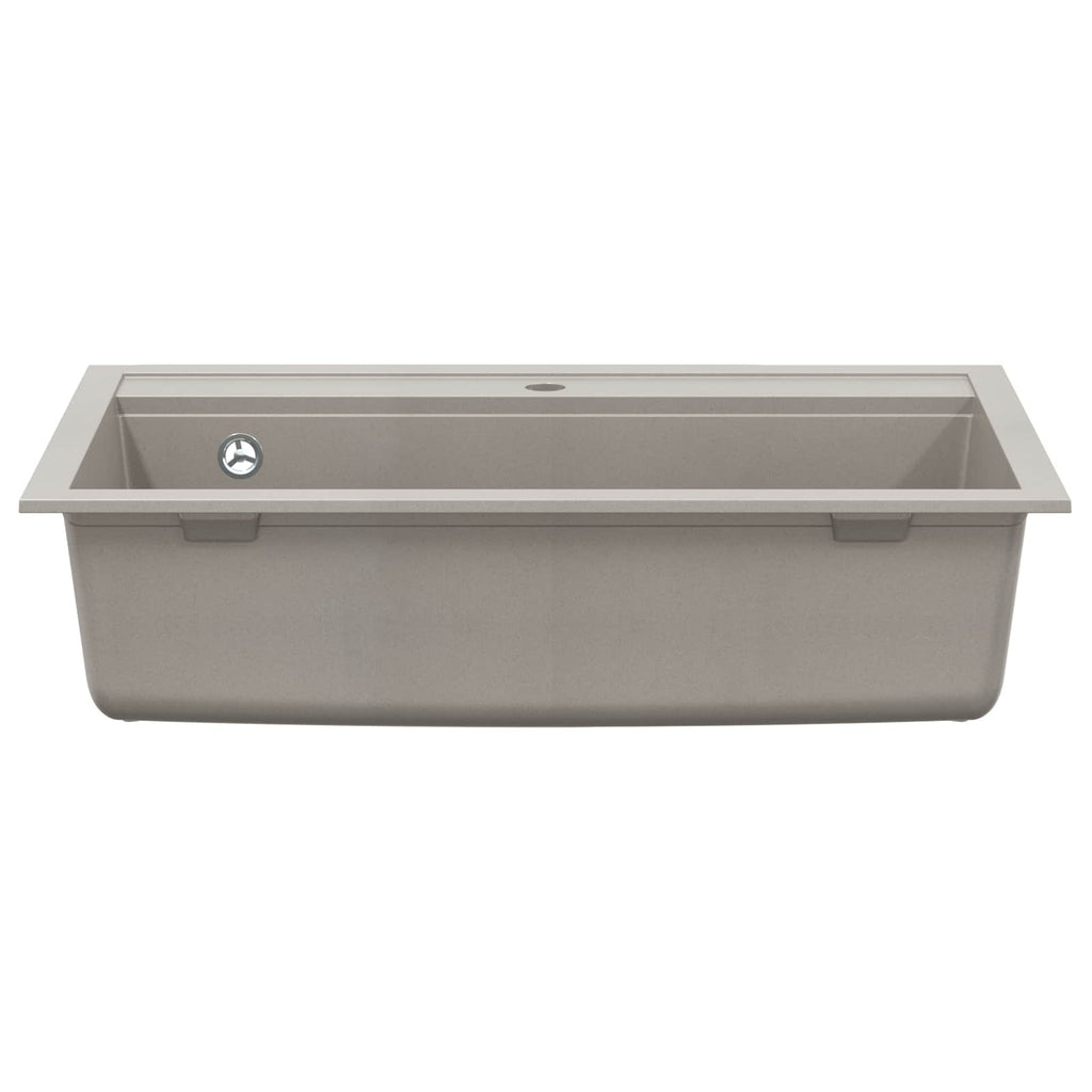 Vidaxl wasbak grijs 795 x 505 mm graniet