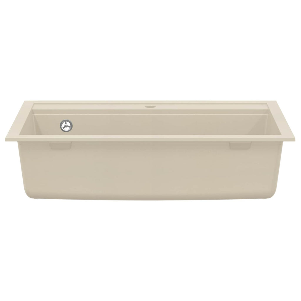Vidaxl wasbak beige 795 x 505 mm graniet