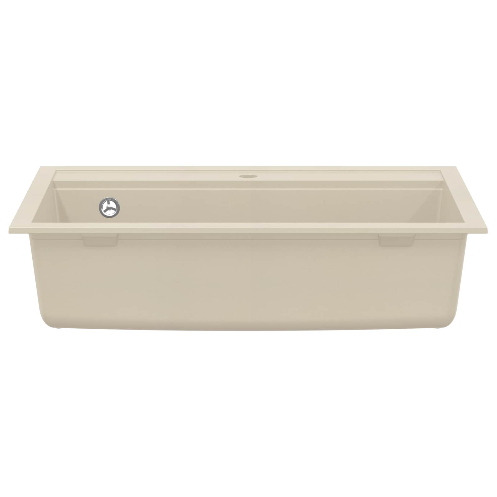 Vidaxl wasbak beige 795 x 505 mm graniet