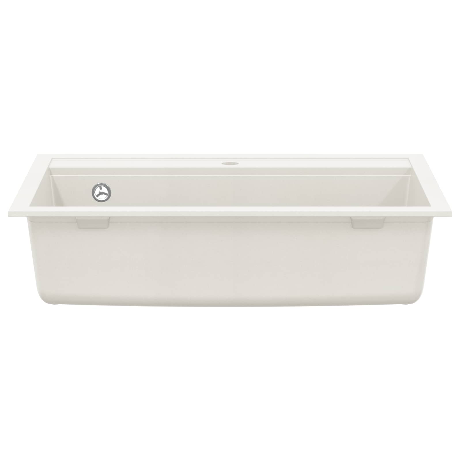 Vidaxl wasbak wit 795 x 505 mm graniet
