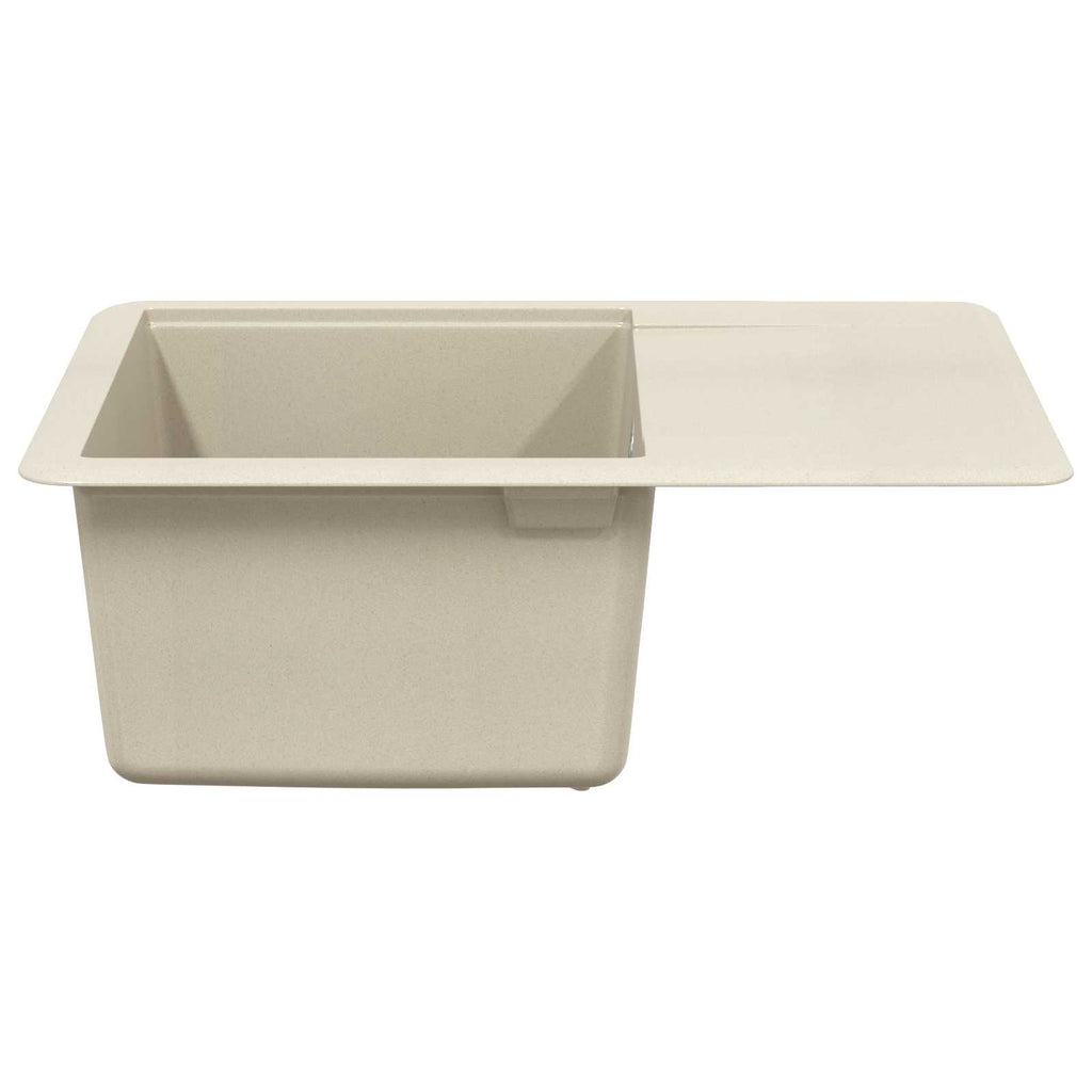 Vidaxl wasbak beige 560 x 460 mm 80% kwarts en 20% hars