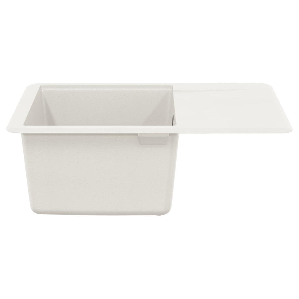 Vidaxl wasbak wit 560 x 460 mm 80% kwarts en 20% hars