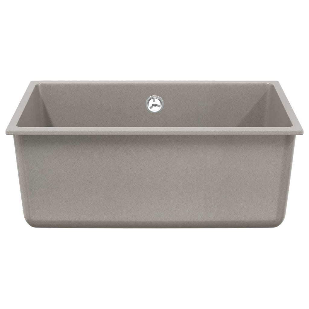 Vidaxl wasbak grijs 530 x 460 mm 80% kwarts en 20% hars