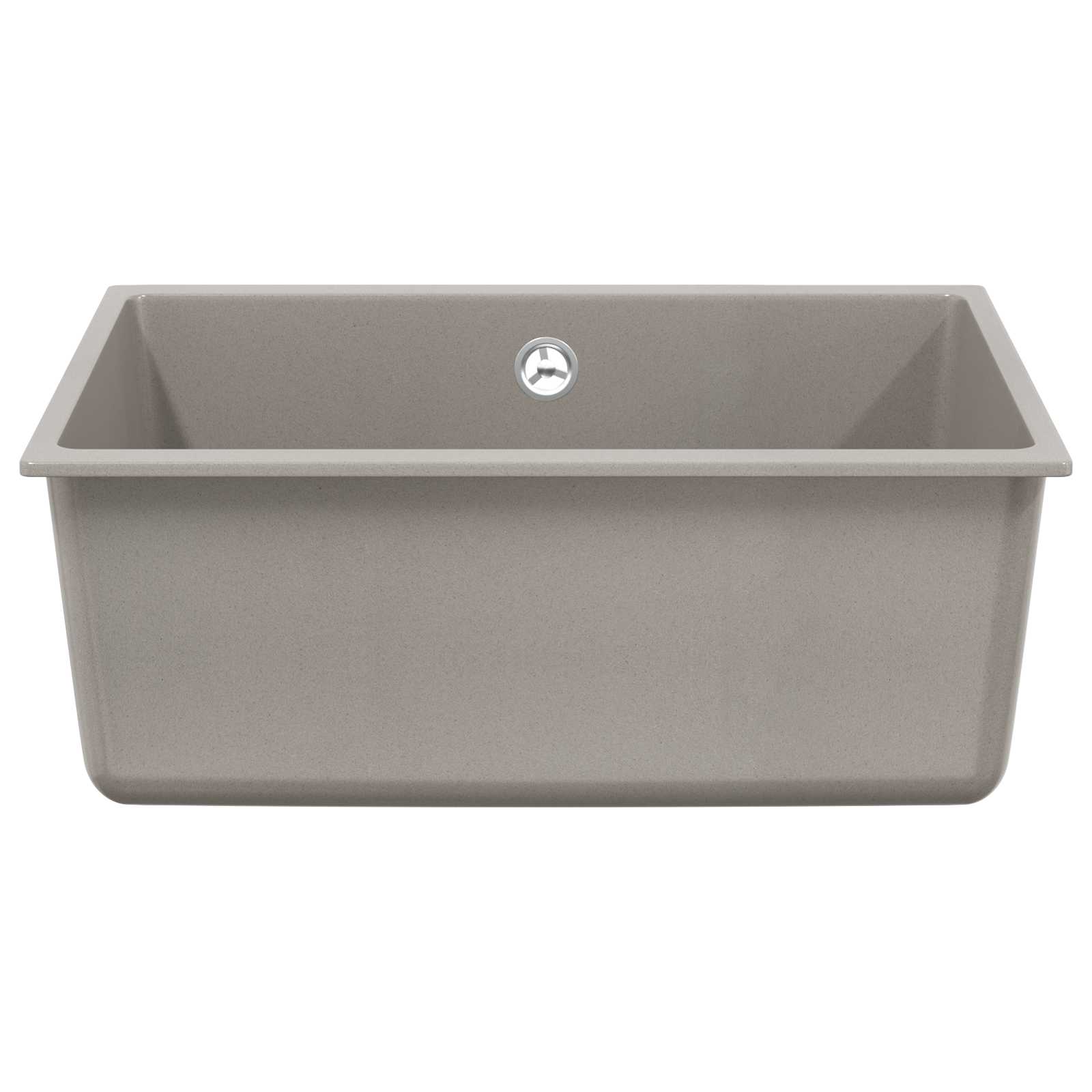 Vidaxl wasbak grijs 530 x 460 mm 80% kwarts en 20% hars