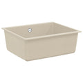 Vidaxl wasbak beige 530 x 460 mm 80% kwarts en 20% hars