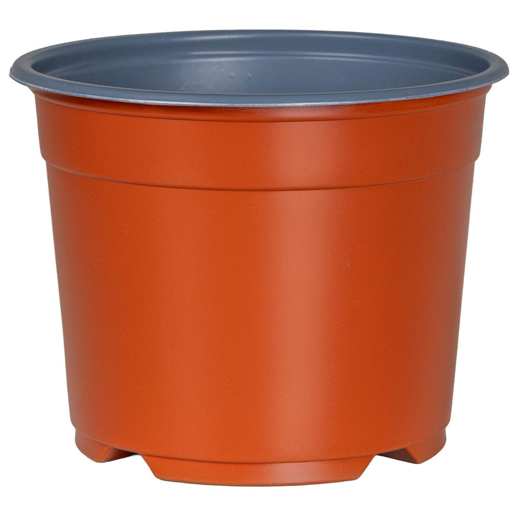 Vidaxl bloempot 100 pcs terracotta ø 15 x 12.5 cm kunststof