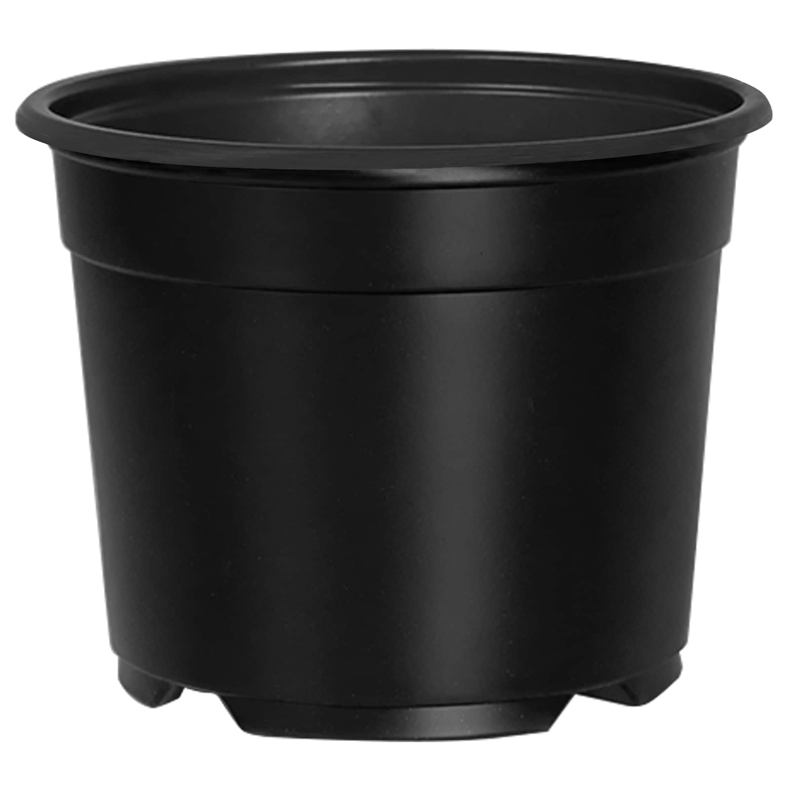 Vidaxl bloempot 50 pcs zwart ø 15 x 12.5 cm kunststof