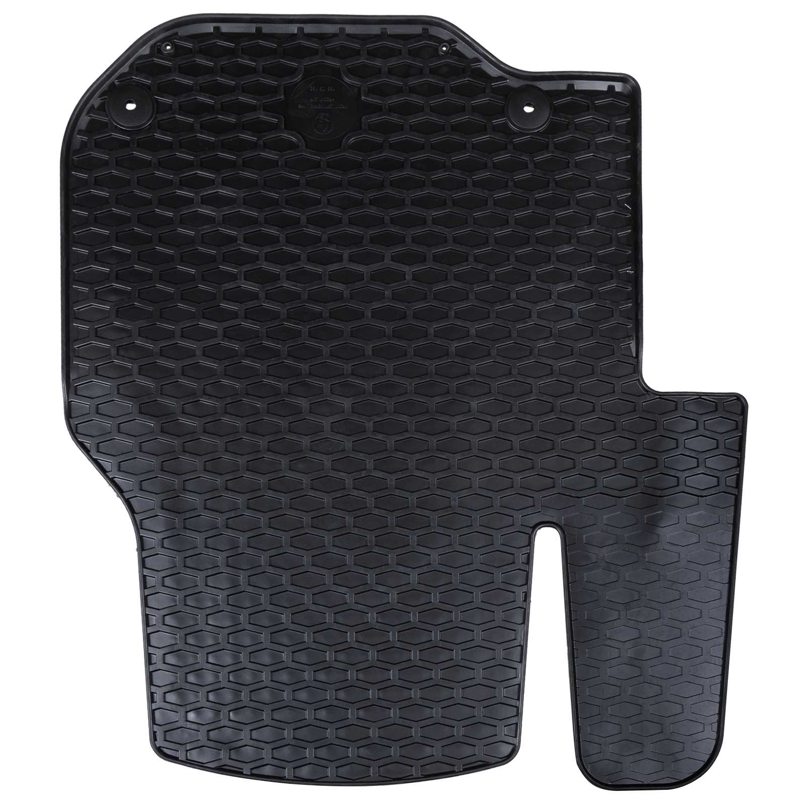 Vidaxl autobodemmat 3 pcs zwart vw crafter , tge tpe
