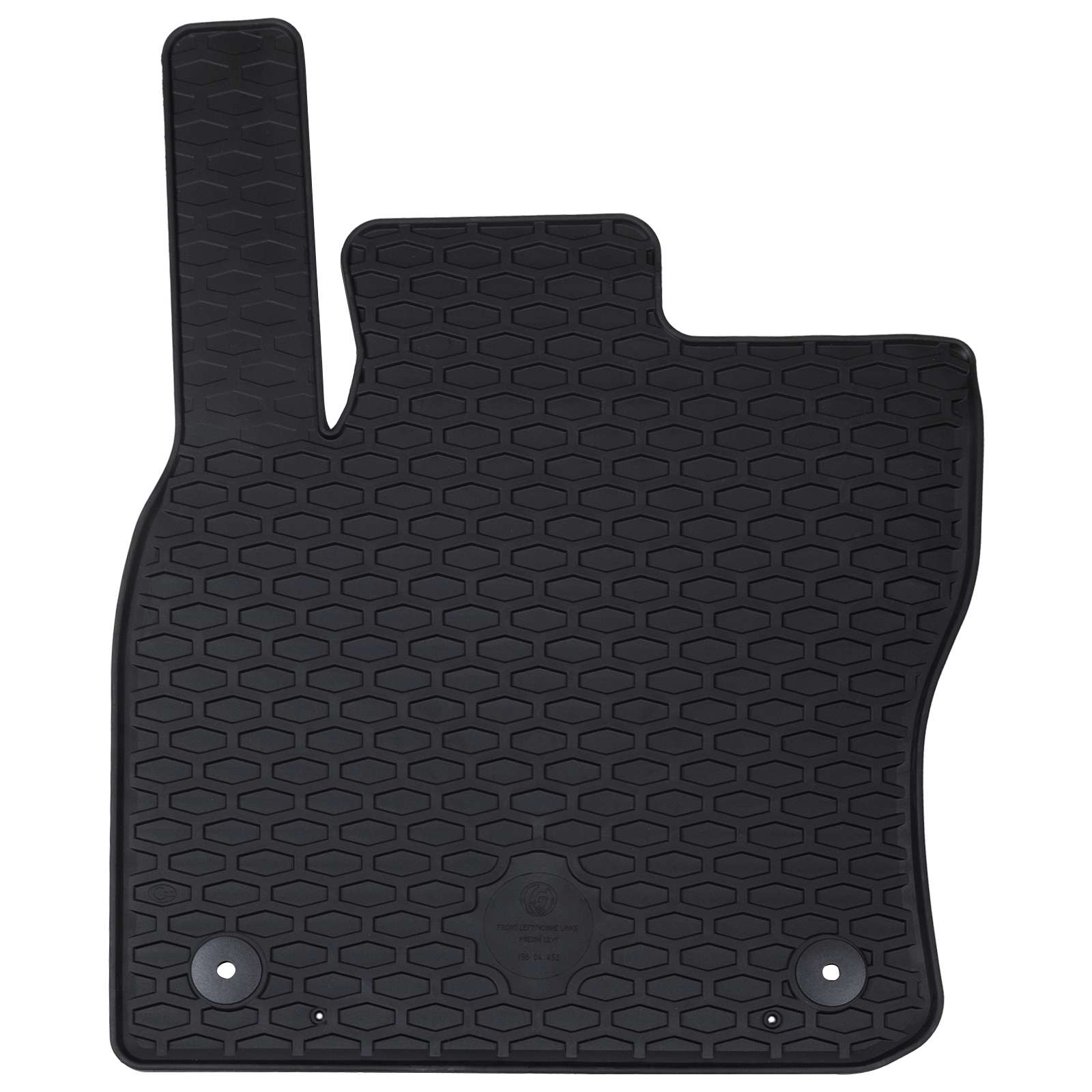 Vidaxl autobodemmat 4 pcs zwart vw tiguan , voor touran tpe