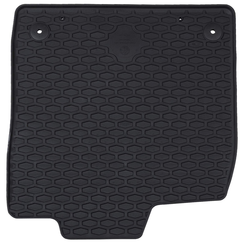 Vidaxl autobodemmat 4 pcs zwart rubber