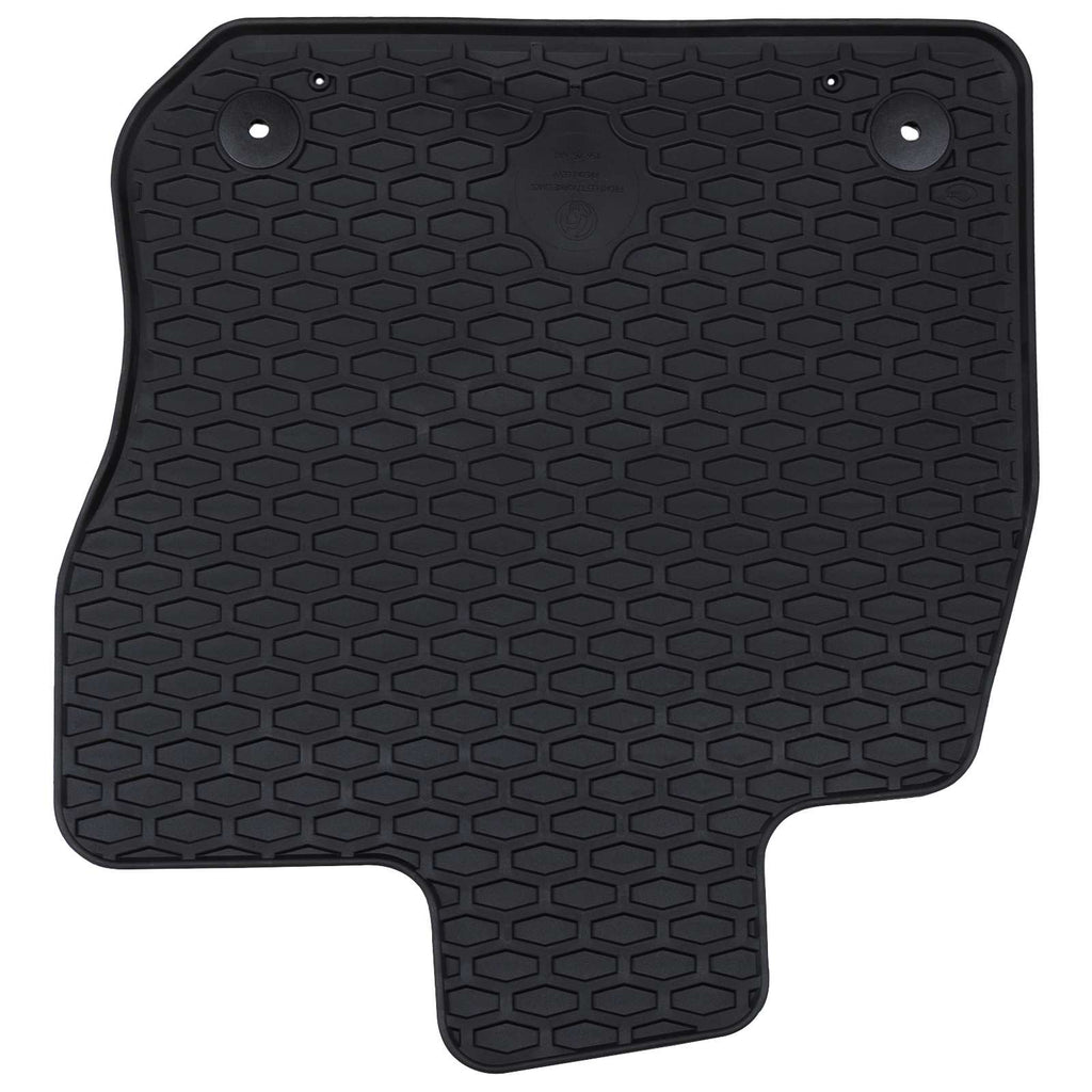 Vidaxl autobodemmat 4 pcs zwart vw golf viii mhev rubber