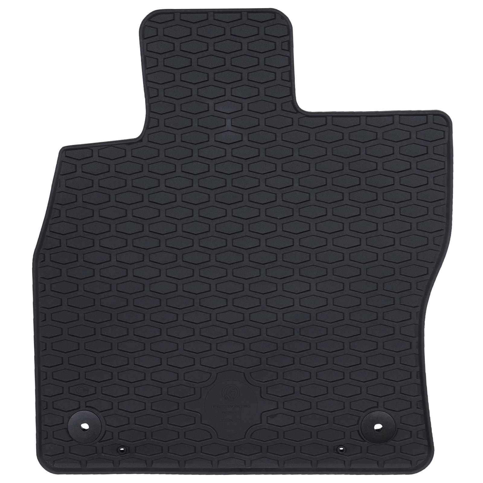 Vidaxl autobodemmat 4 pcs zwart škoda superb iii iv rubber