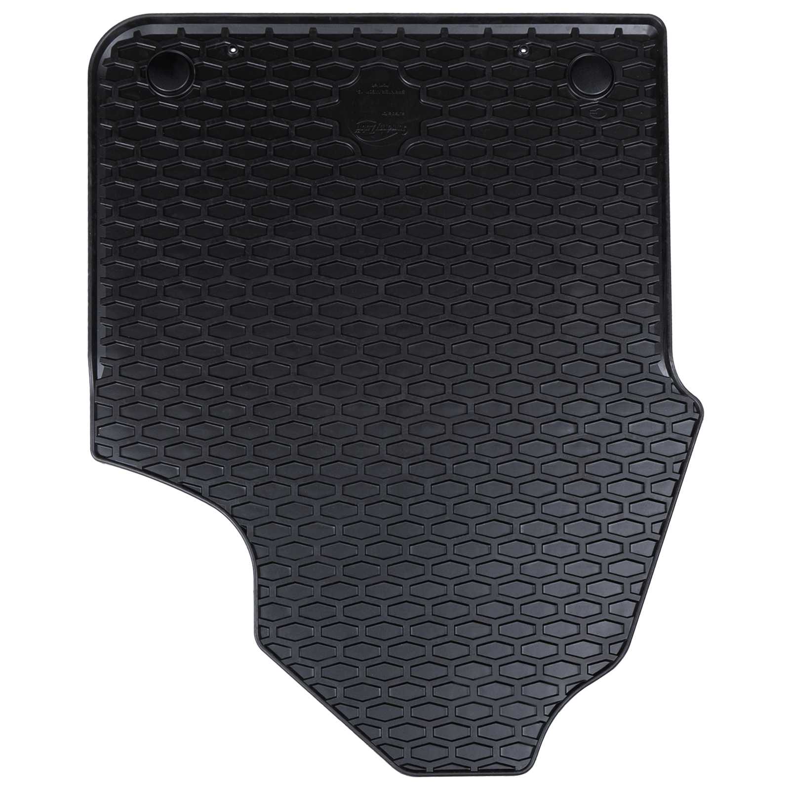 Vidaxl autobodemmat 2 pcs zwart geschikt voor mercedes sprinter rubber