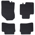 Vidaxl autobodemmat 4 pcs zwart geschikt voor hyundai i20 , bayon