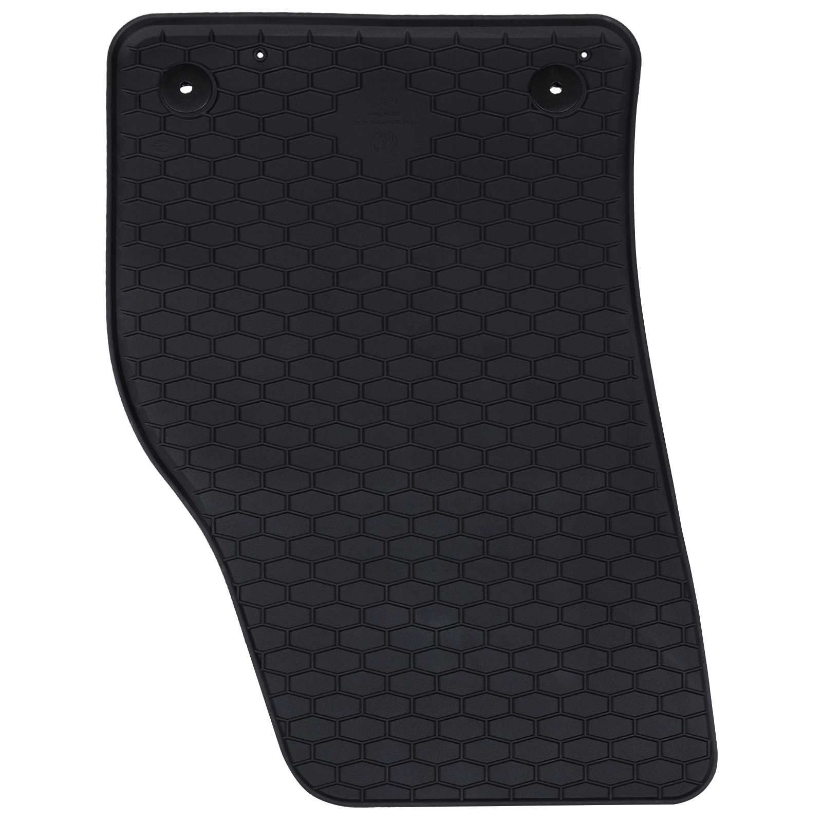 Vidaxl autobodemmat 4 pcs zwart geschikt voor audi q2 rubber