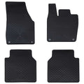 Vidaxl autobodemmat 4 pcs zwart geschikt voor vw id.7 tpe