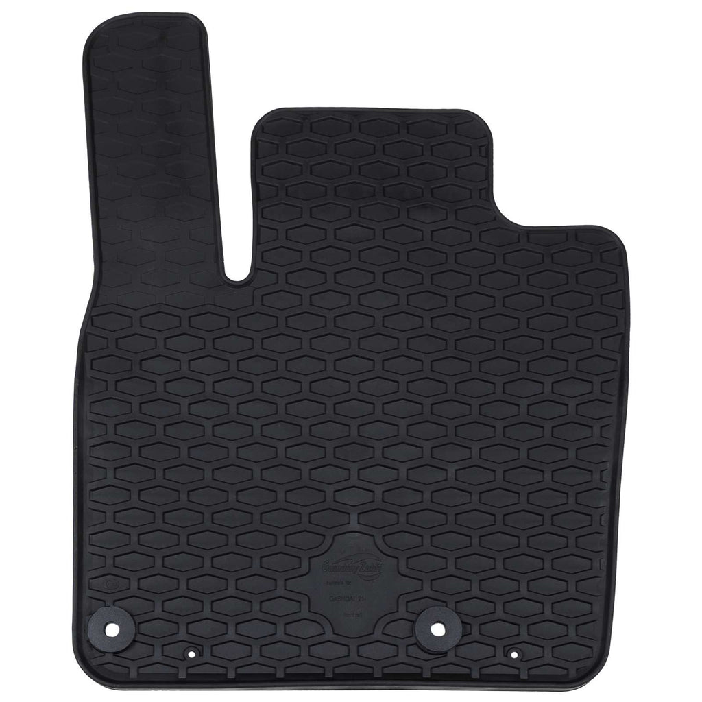 Vidaxl autobodemmat 4 pcs zwart geschikt voor nissan qashqai tpe