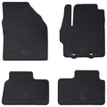 Vidaxl autobodemmat 4 pcs zwart geschikt voor toyota aygo x tpe