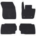 Vidaxl autobodemmat 4 pcs zwart geschikt voor ford mondeo tpe