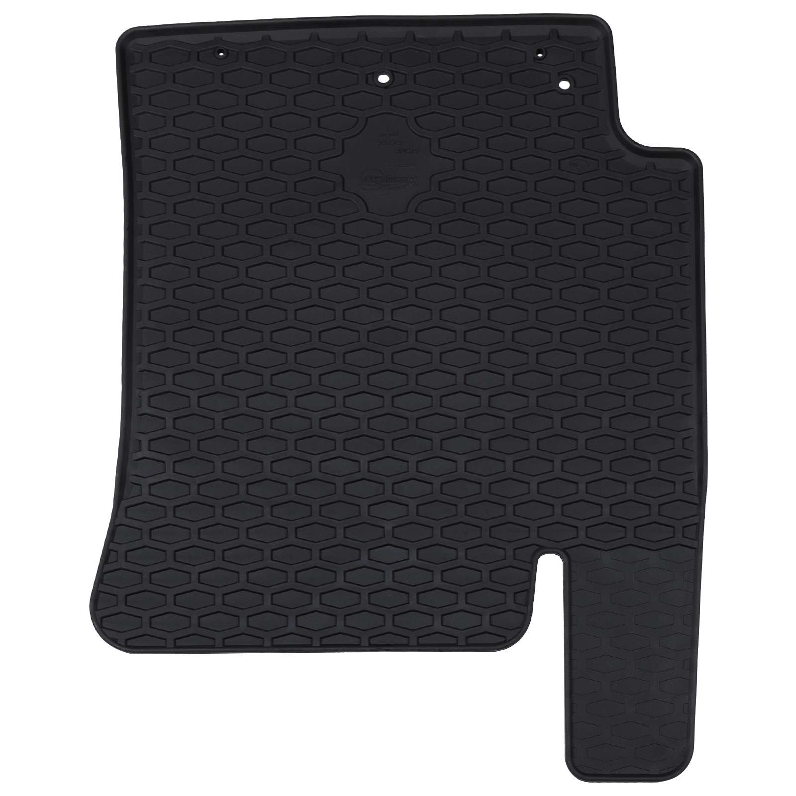 Vidaxl autobodemmat 4 pcs zwart geschikt voor kia rio, stonic tpe