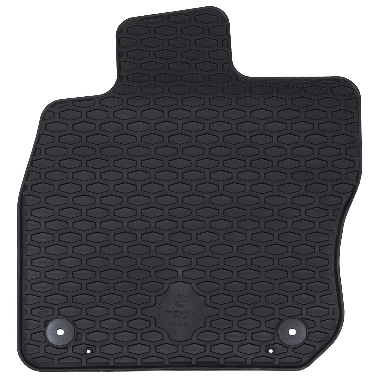 Vidaxl autobodemmat 4 pcs zwart geschikt voor vw golf viii variant tpe