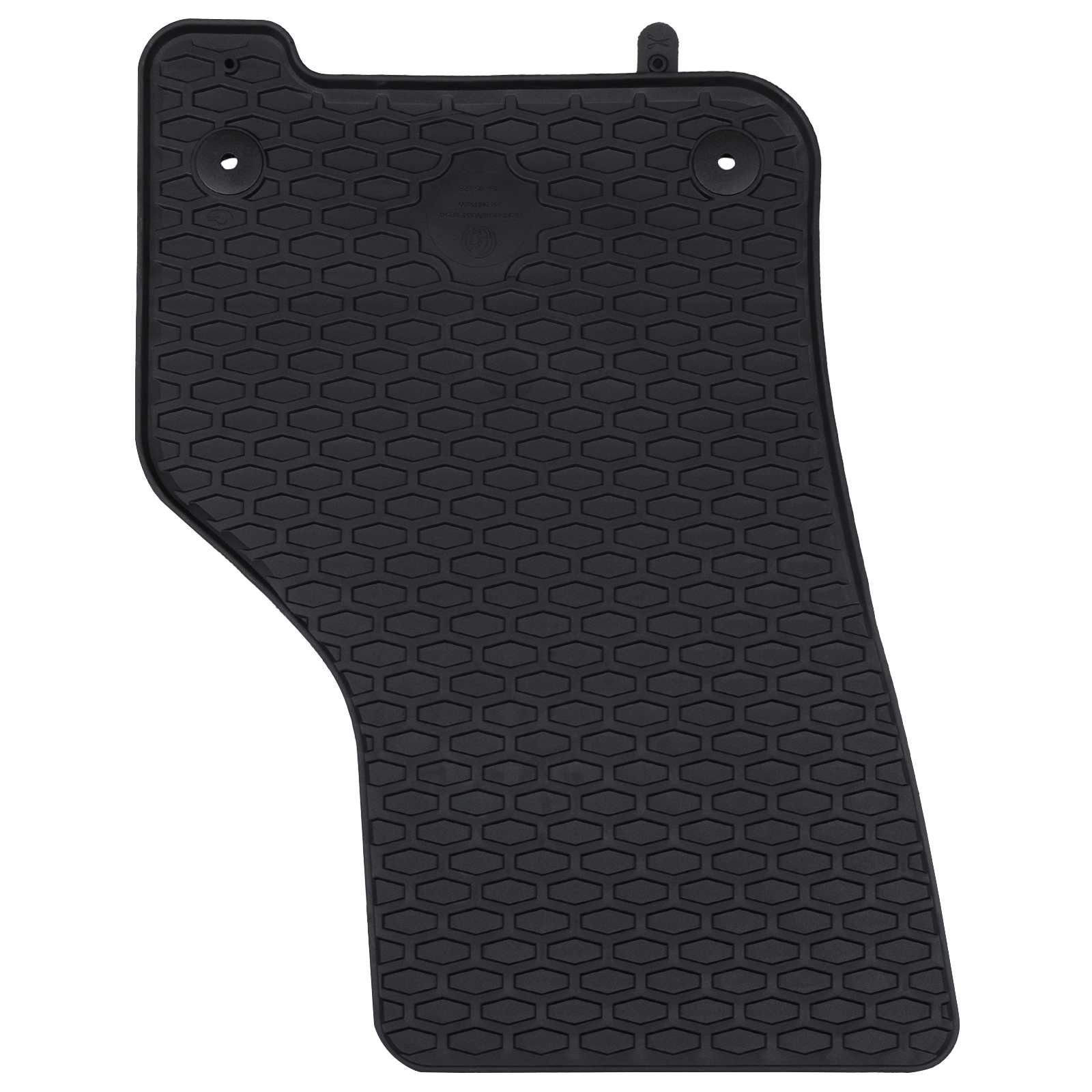 Vidaxl autobodemmat 4 pcs zwart geschikt voor vw golf viii variant tpe
