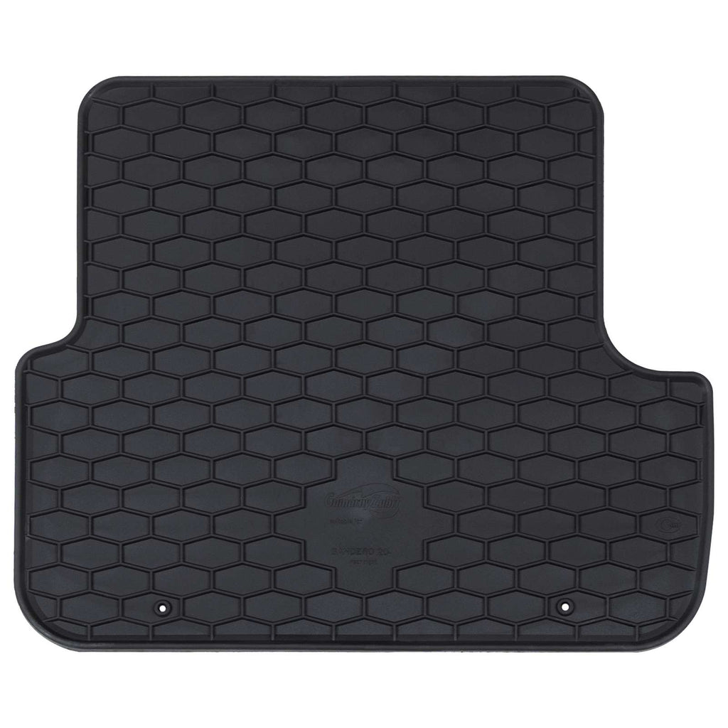 Vidaxl autobodemmat 4 pcs zwart geschikt voor sandero tpe