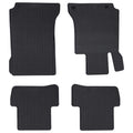 Vidaxl autobodemmat 4 pcs zwart geschikt voor c-class w205 4d achter