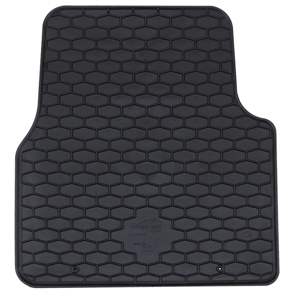 Vidaxl autobodemmat 4 pcs zwart geschikt voor c4 , c4x , 2008 tpe