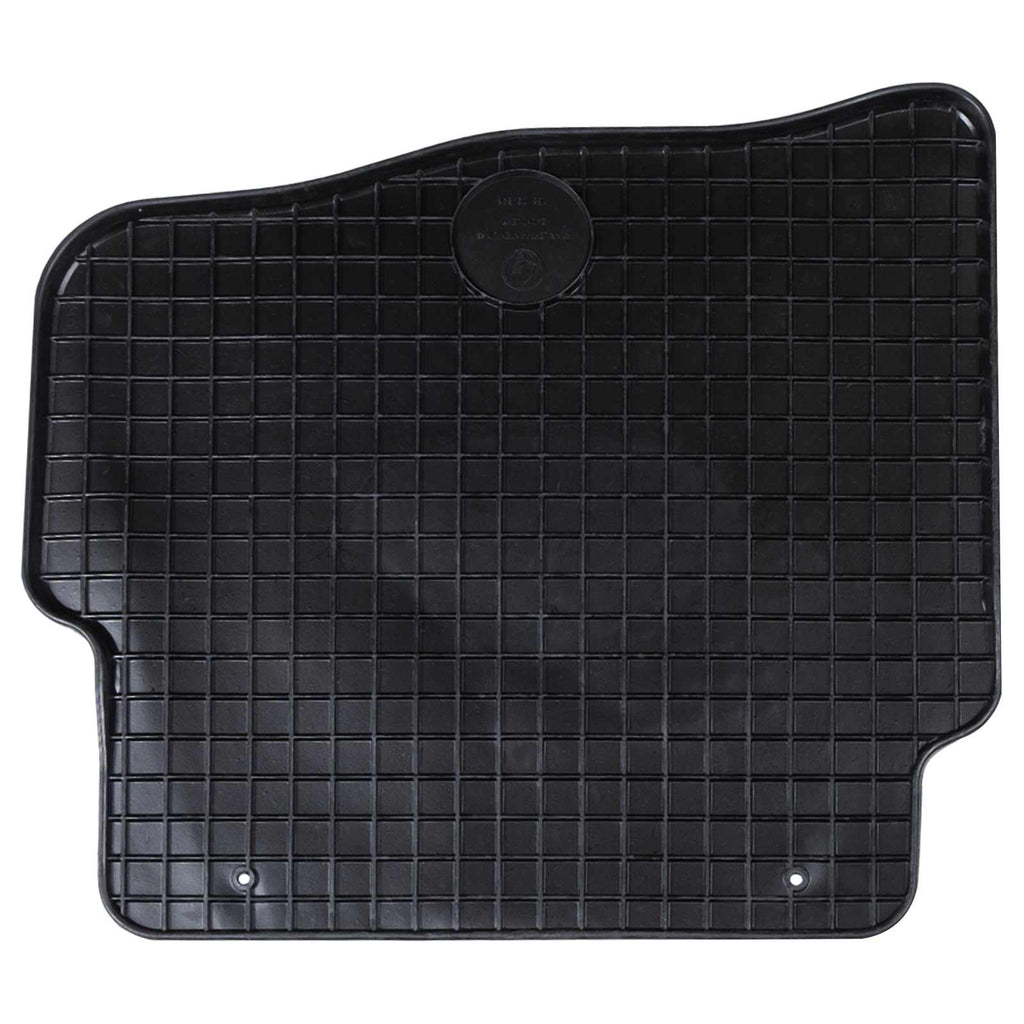 Vidaxl autobodemmat 4 pcs zwart geschikt voor vw polo 10 01-09 ns