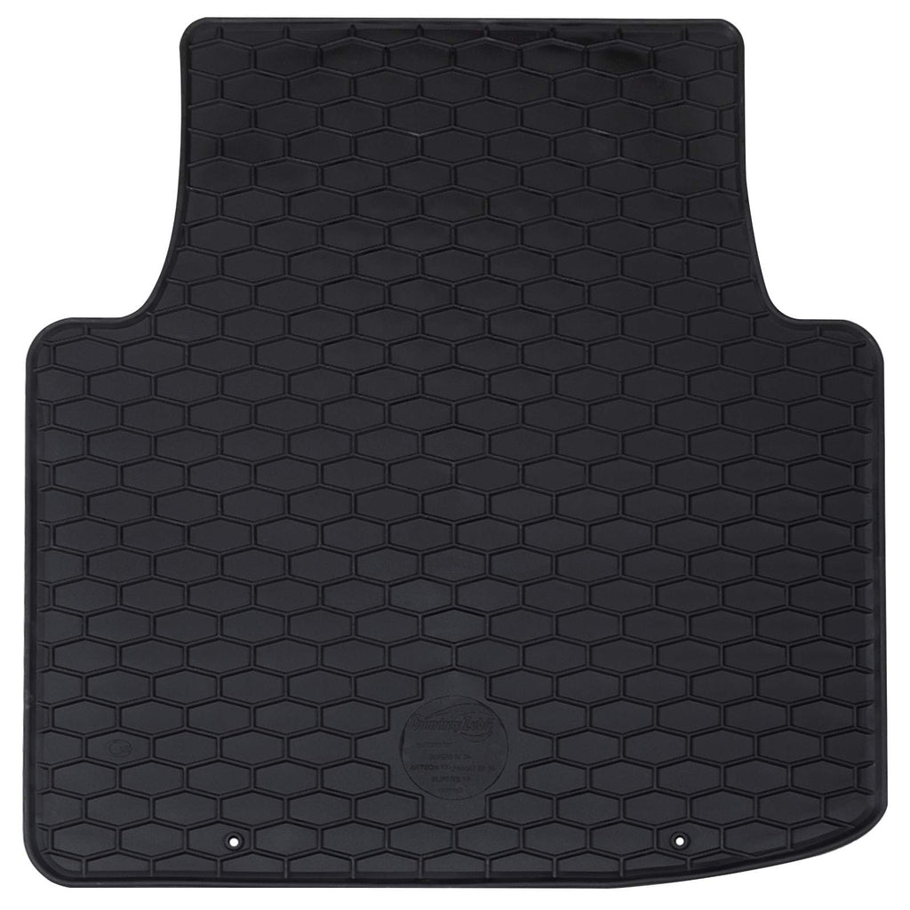 Vidaxl autobodemmat 4 pcs zwart geschikt voor vw arteon 4d achter tpe