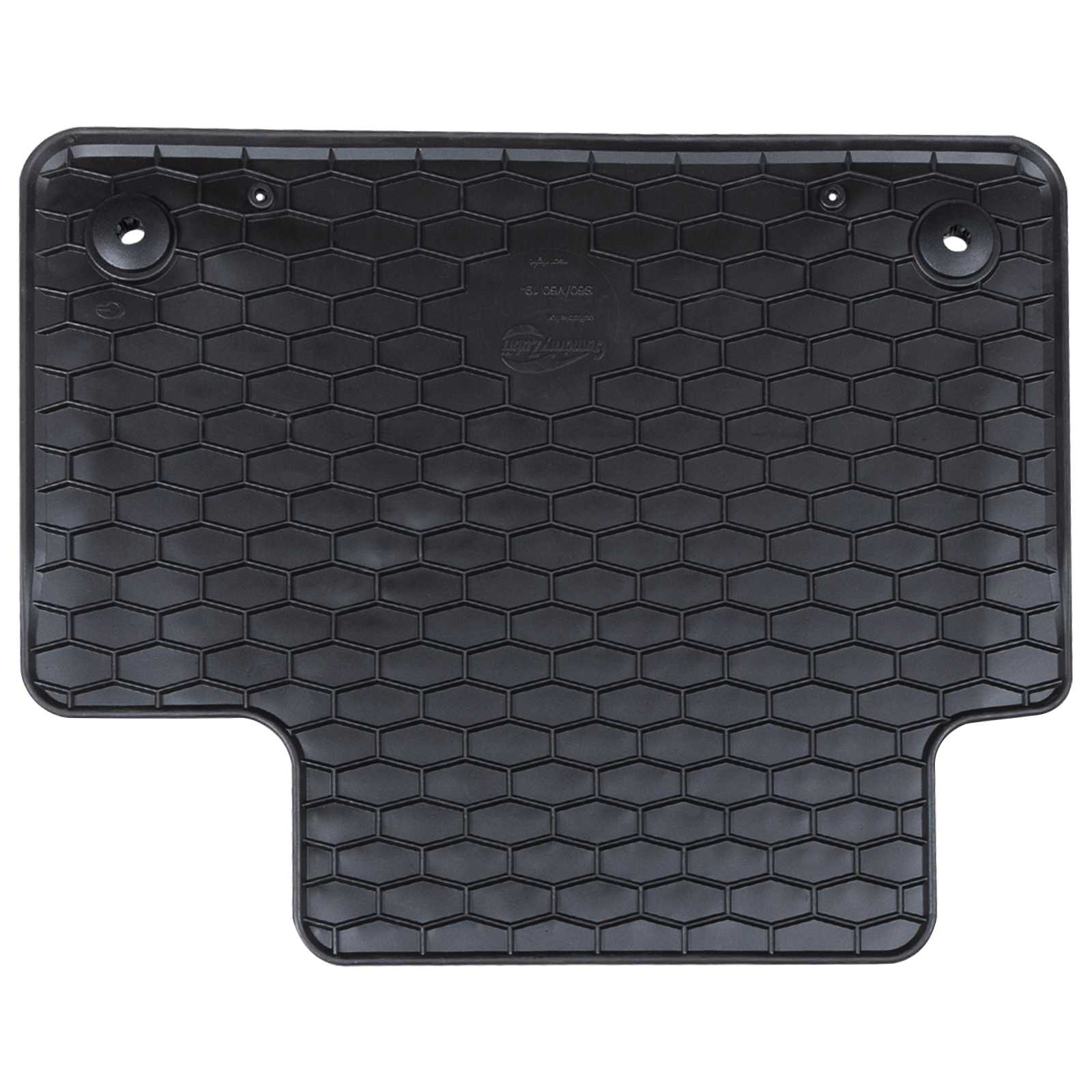 Vidaxl autobodemmat 4 pcs zwart geschikt voor volvo s60 v60 4d aft