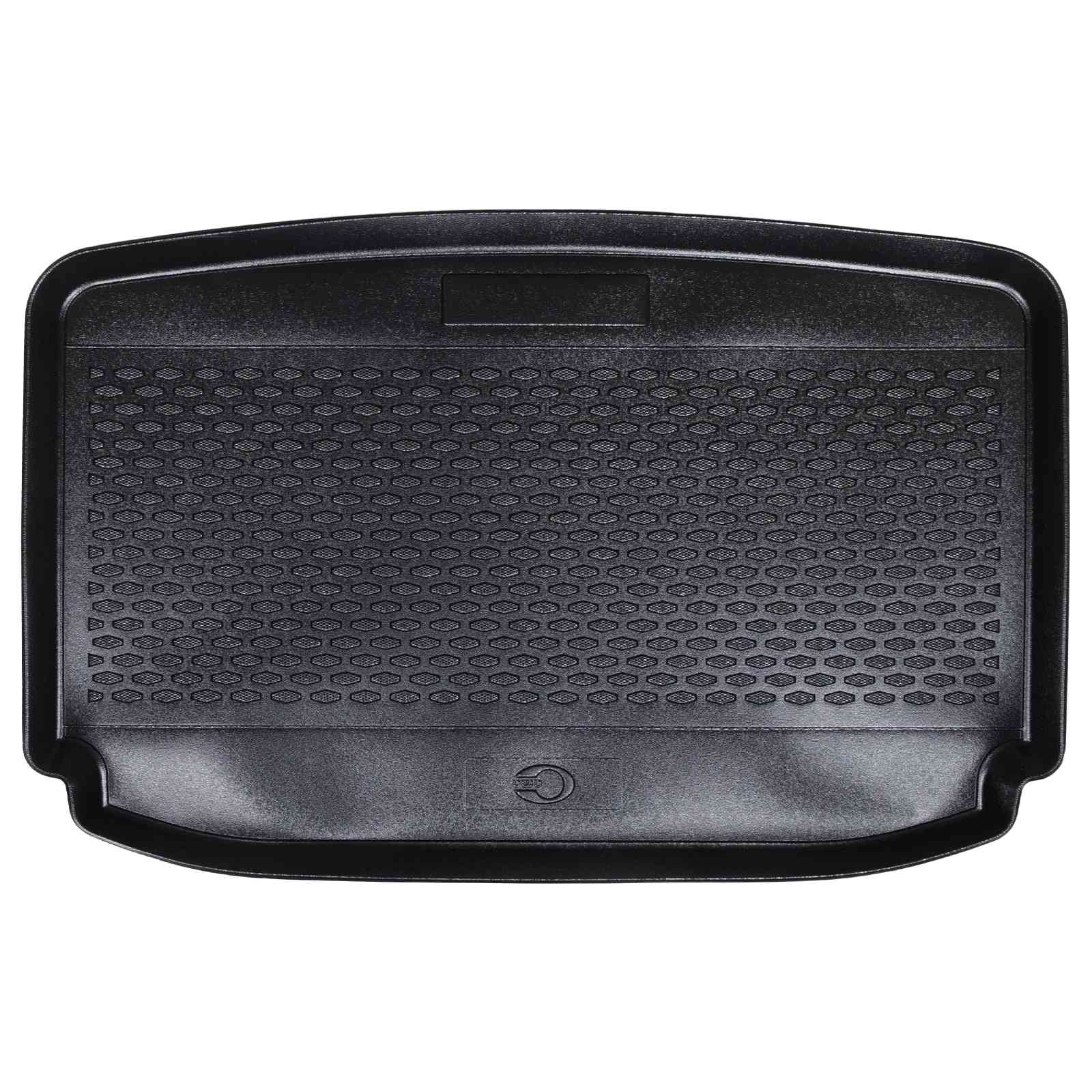 Vidaxl kofferbakmat zwart fabia rubber