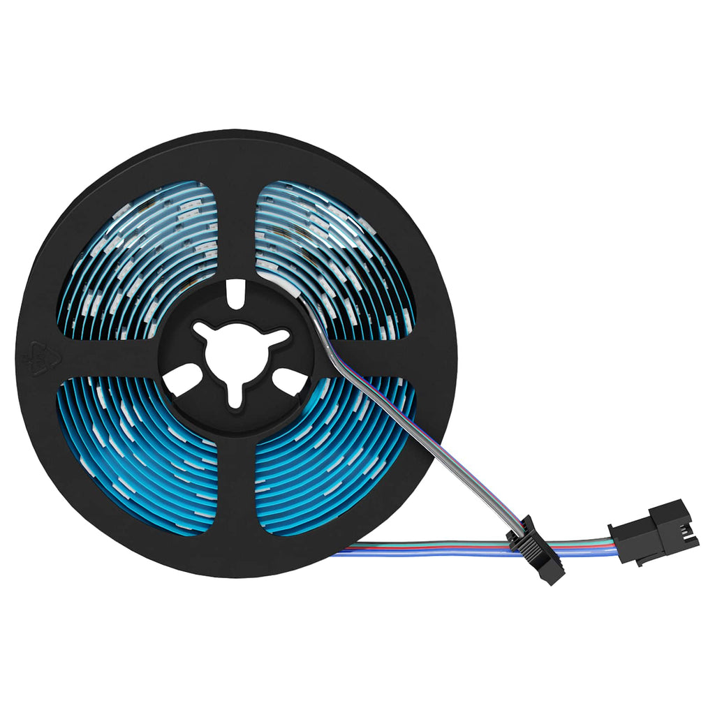 Vidaxl led-strip 2 pcs zwart en transparant 3000 mm koper en kunststof