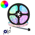 Vidaxl led-strip 2 pcs zwart en transparant 5500 mm koper en kunststof