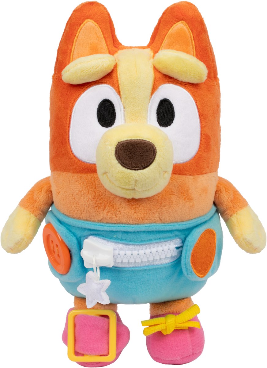 Moose bluey baby bingo dress and play pluchen knuffel