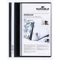 Snelhechter durable a4+ pvc zwart